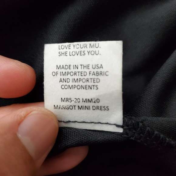 Show Me Your Mumu Margot Mini Dress Merry Marigold Mini Bell Sleeves Size Small - Picture 10 of 10